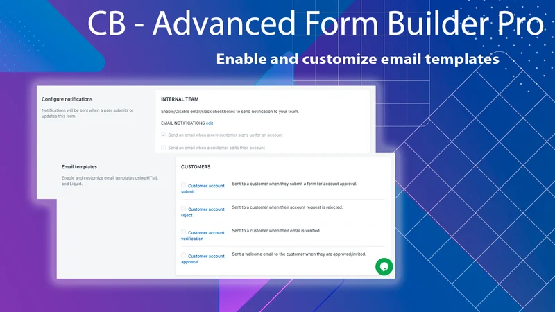 CB ‑ Advanced Form Builder Pro