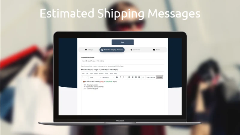 Easy Estimate Shipping
