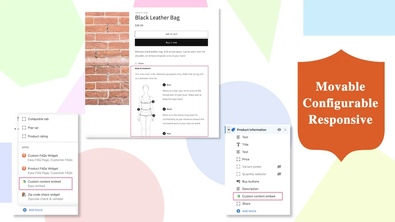 Easy HTML, CSS Content Embed