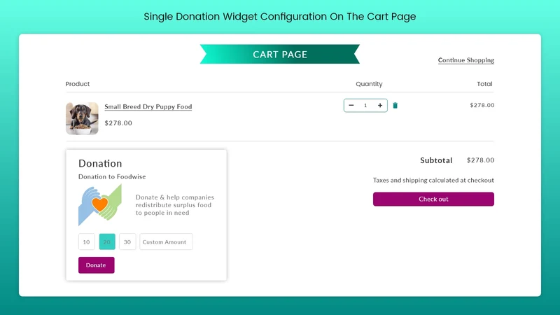 Zestard ‑ Easy Donation
