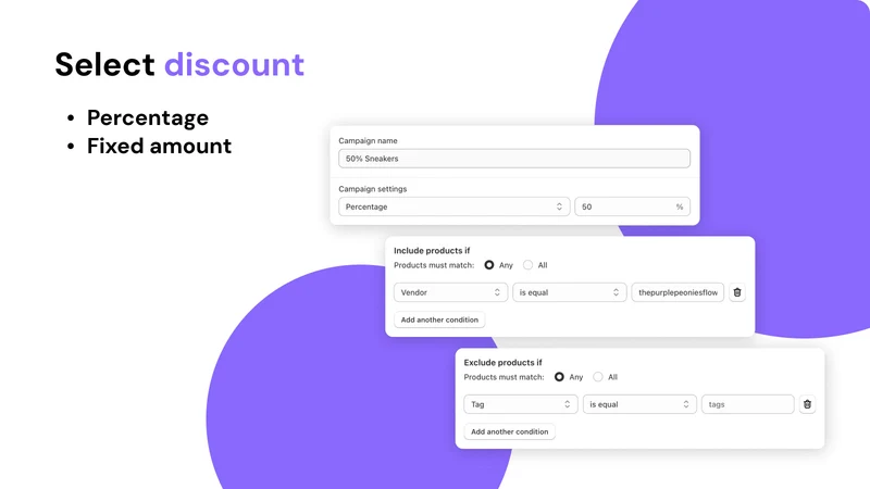 Discounty: Easy Sales & Promos