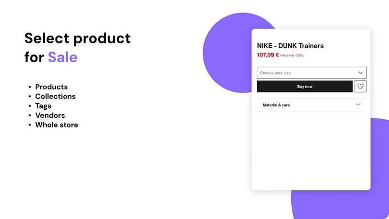 Discounty: Easy Sales & Promos