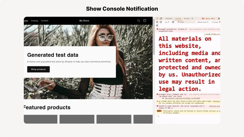 EmbedEasy‑Copyright protector