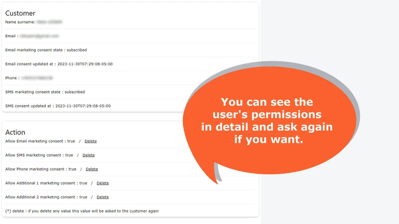 Easy Marketing Consent