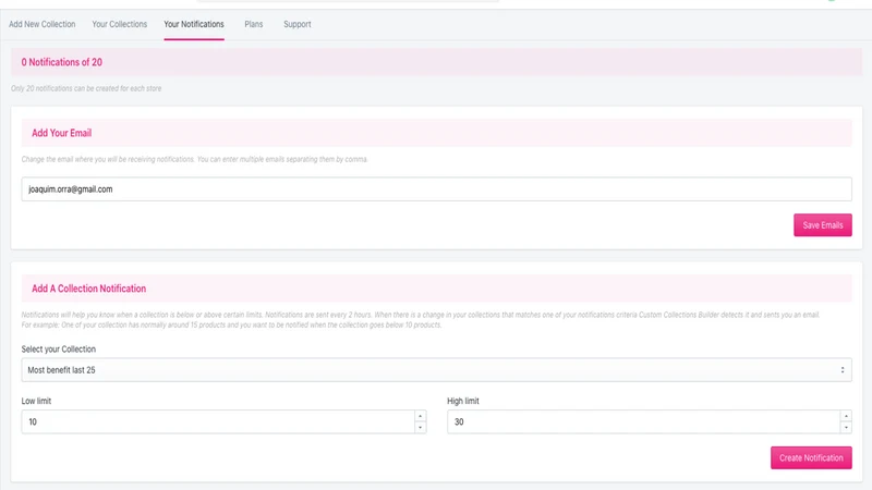 Ripple Collections Builder