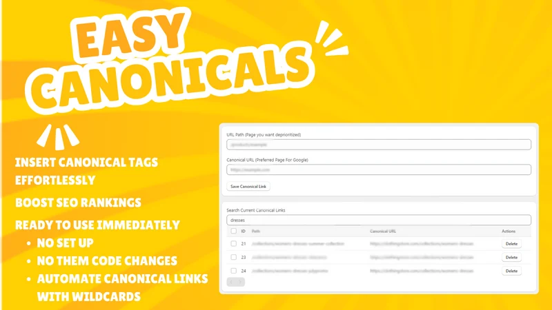 Easy Canonical Links