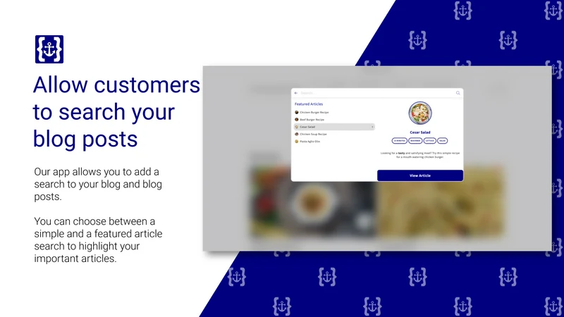 Ahoi Apps Blog Filter & Search