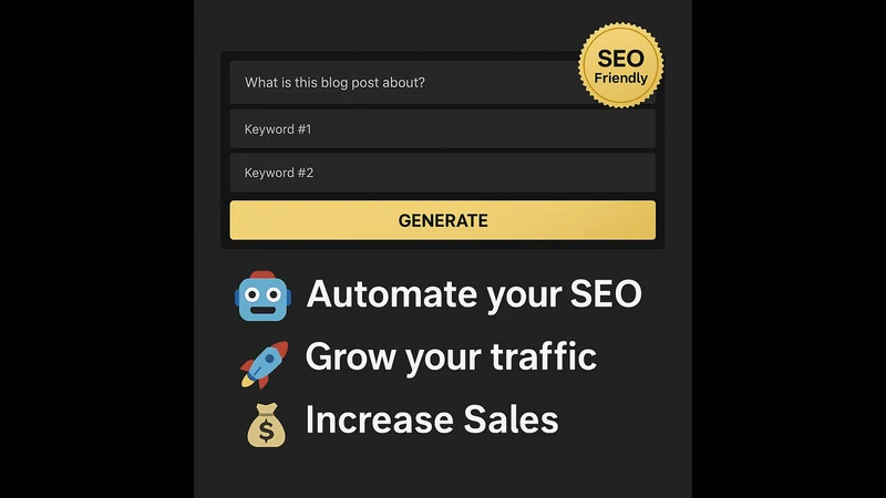 Easy Blog: SEO AI Blog Posts
