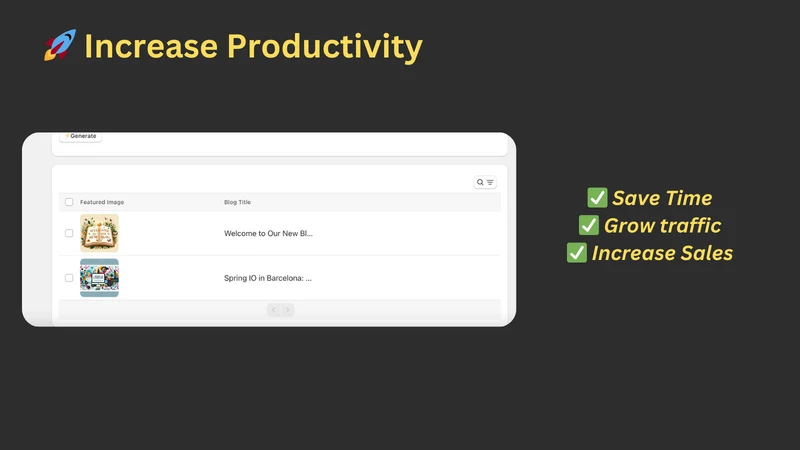 Easy Blog: SEO AI Blog Posts