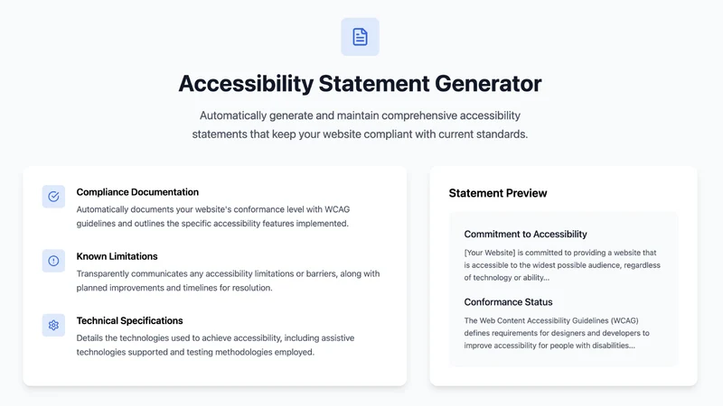 Accessibility & ADA EAA WCAG