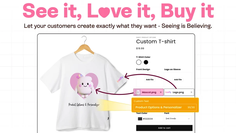 Easify Custom Product Options
