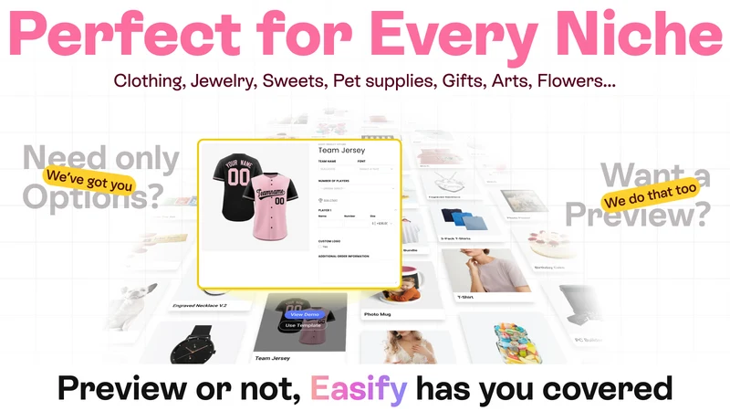Easify Custom Product Options