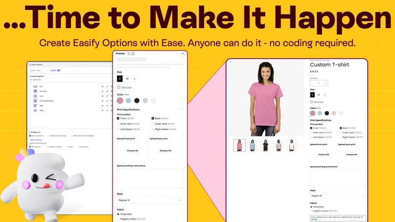 Easify Custom Product Options