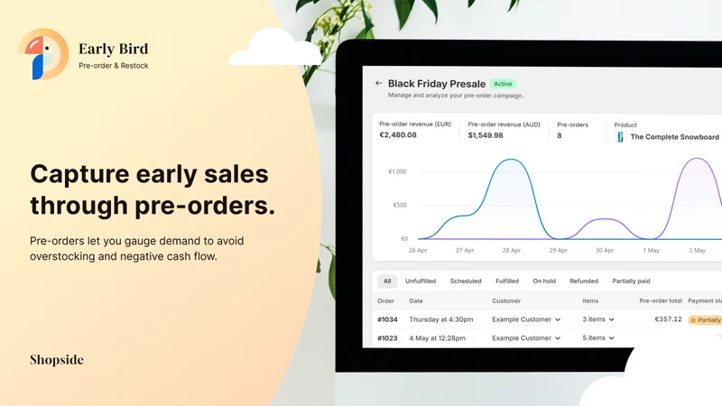 Early Bird: Preorder & Restock