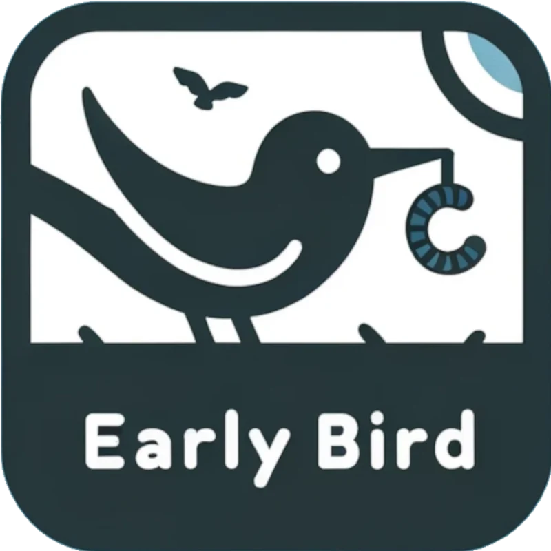 Early Bird Discount