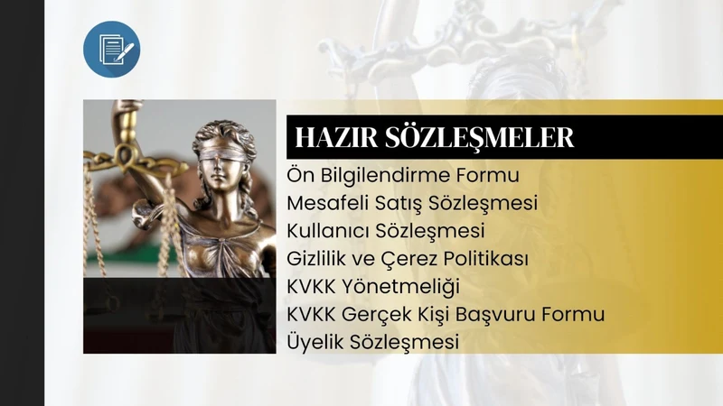 E‑Ticaret & KVKK Sözleşmeleri