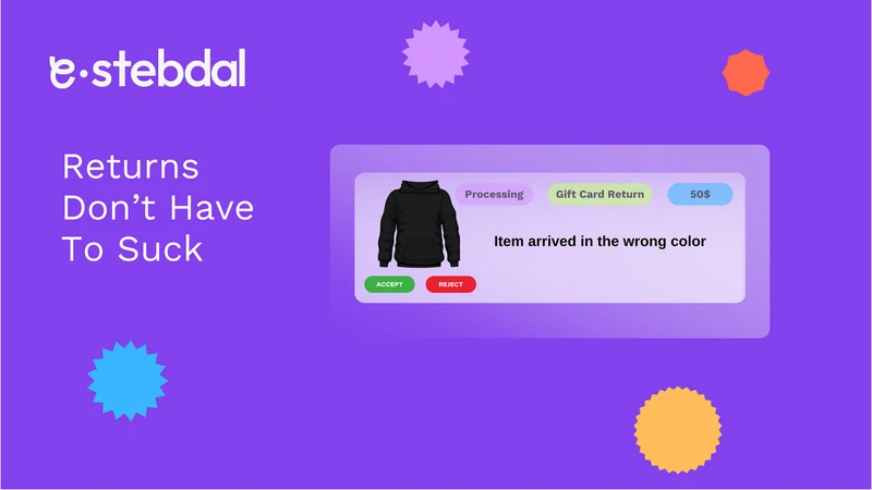 E‑stebdal Returns & Exchanges