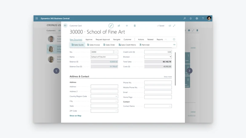 Dynamics 365 Business Central