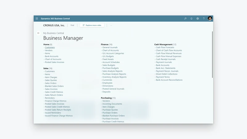 Dynamics 365 Business Central