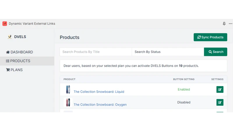 Dynamic Variant External Links