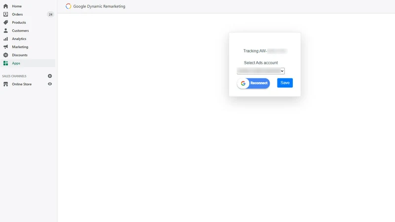 Google Dynamic Remarketing WDS