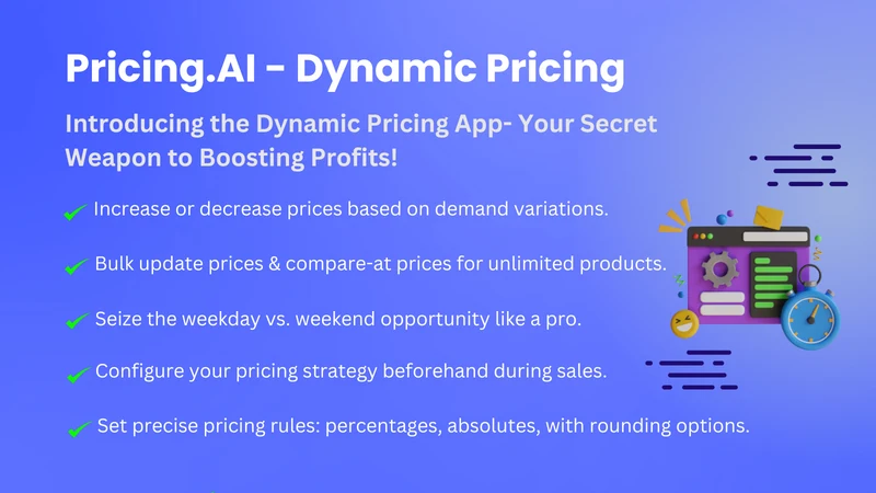 Pricing.AI ‑ Dynamic Pricing