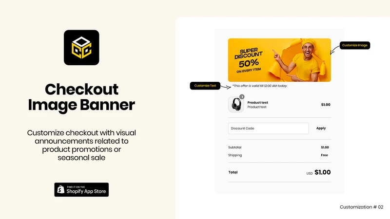 Dynamic Checkout Customizer