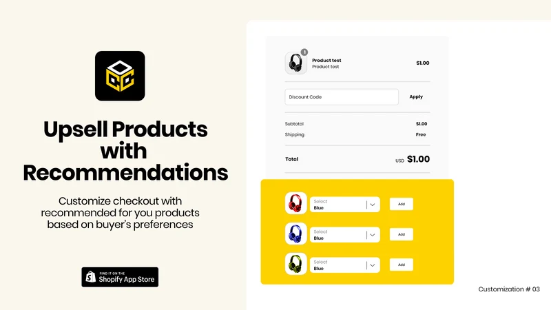 Dynamic Checkout Customizer
