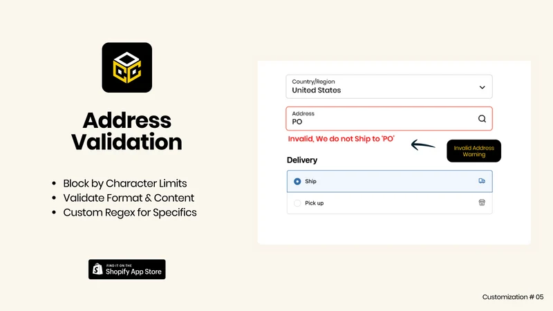 Dynamic Checkout Customizer