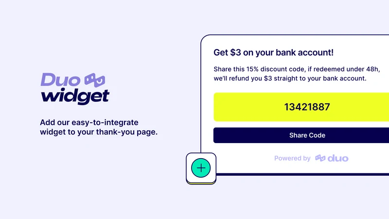 Duo: Post‑Purchase Cashback