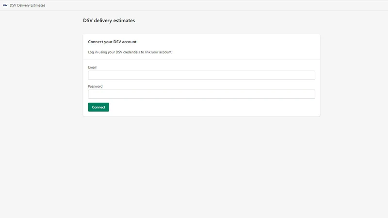 DSV Delivery Estimates