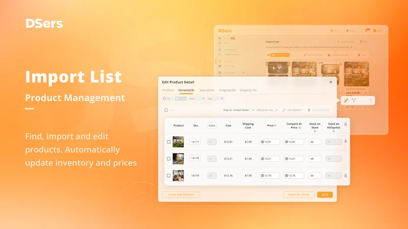 DSers: Dropship+AliExpress+AI