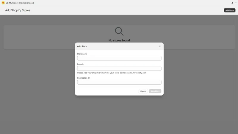 DS Multistore Product Upload