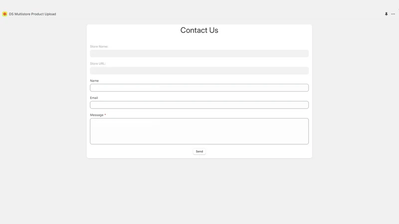 DS Multistore Product Upload