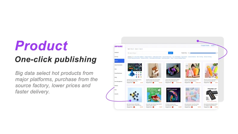 DropSure ‑ Dropshipping & POD