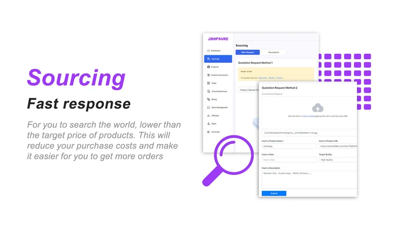 DropSure ‑ Dropshipping & POD