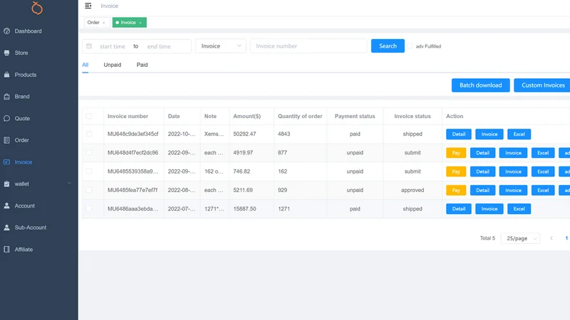 Dropshiplite:Fulfillment&Agent