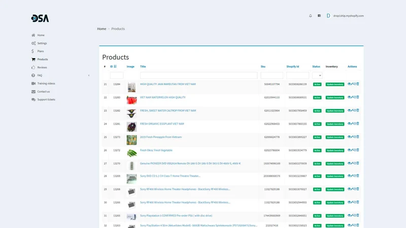 DSA: Product & Review Importer