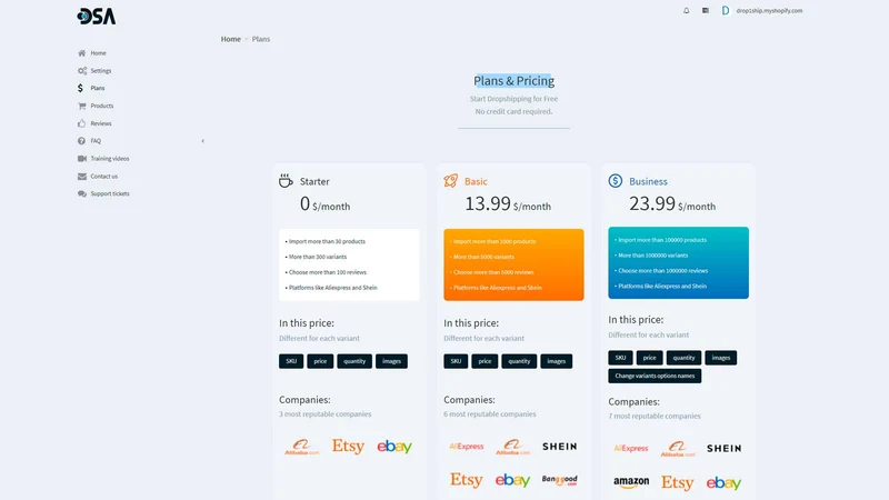 DSA: Product & Review Importer