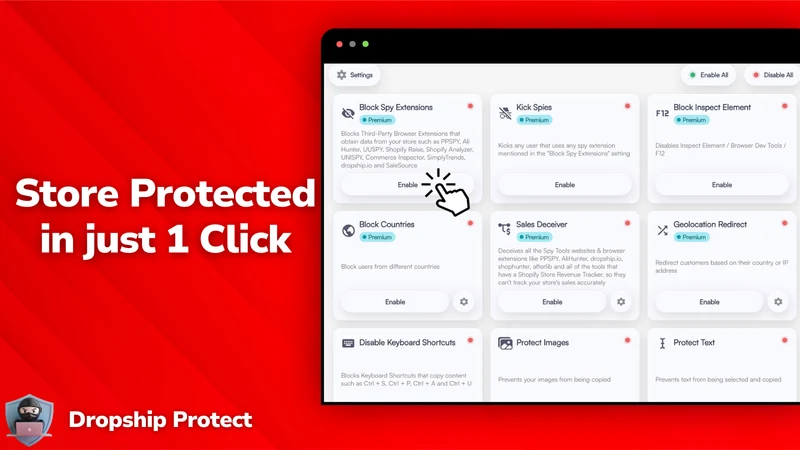 Dropship Protect ‑ Spy Protect