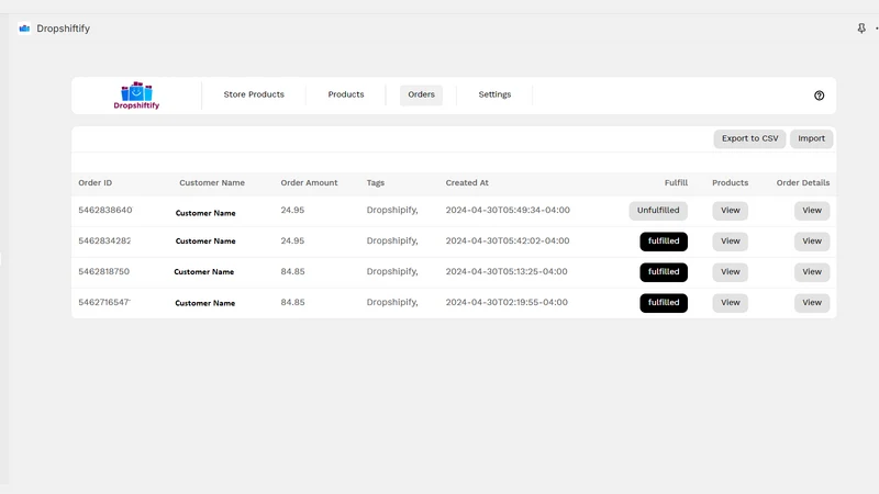 Dropshiftify