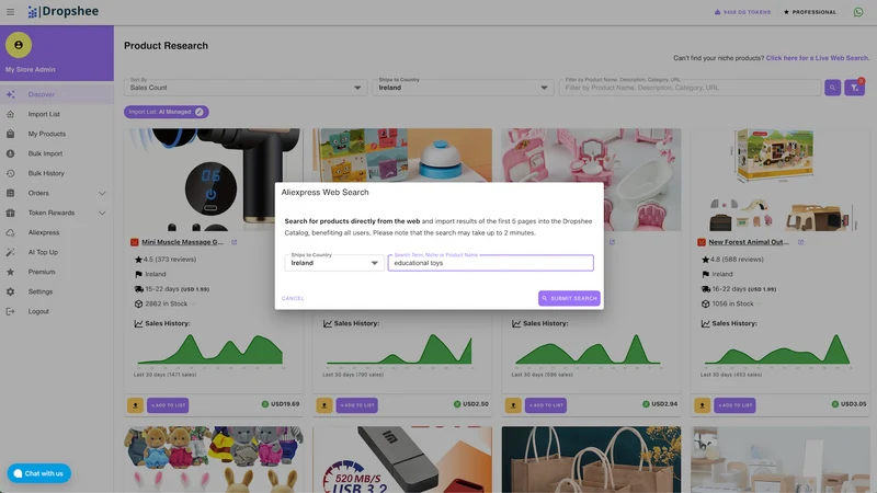 Dropshee AI Dropshipping