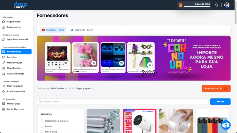 Droplinkfy ‑ AI Dropshipping