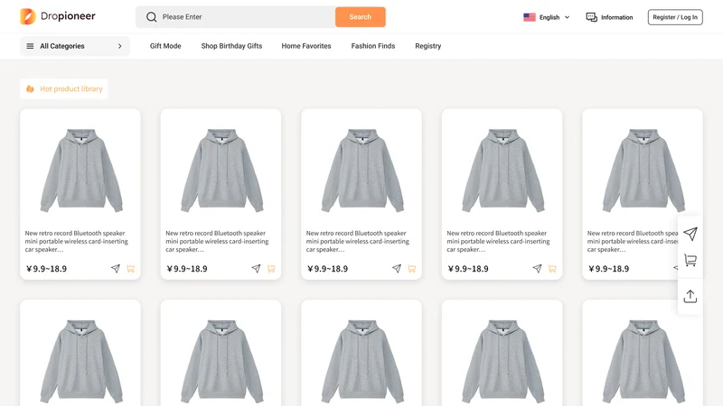 Dropioneer Dropshipping