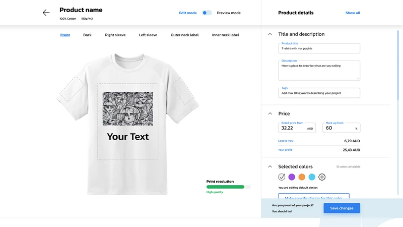 DROP: Print on Demand