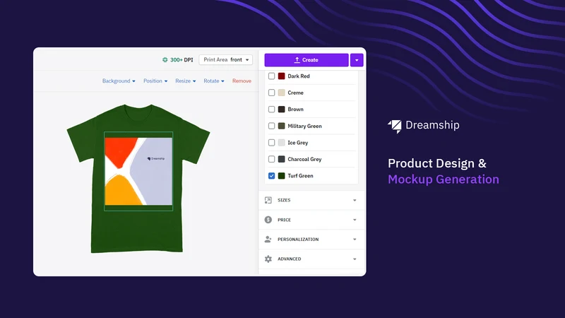 Dreamship: Print on Demand
