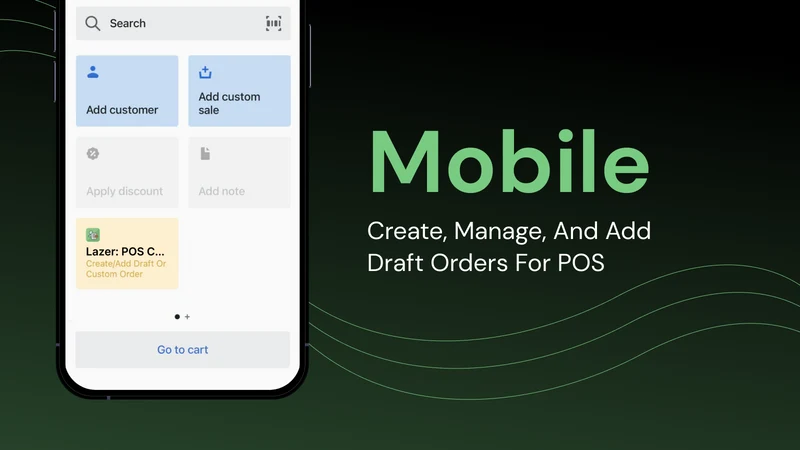 Custom & Draft Orders For POS