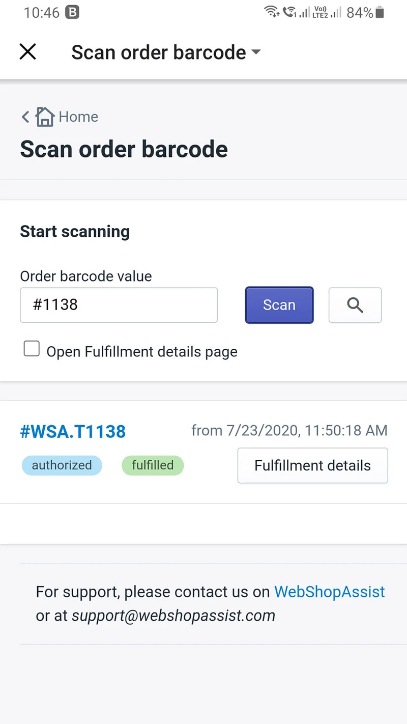 WSA DPD Integration