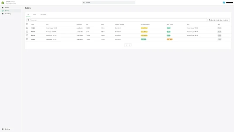 DPD Fulfilment UK