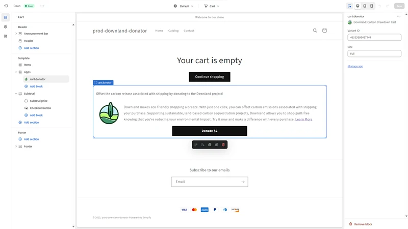 Downland: Carbon Drawdown Cart
